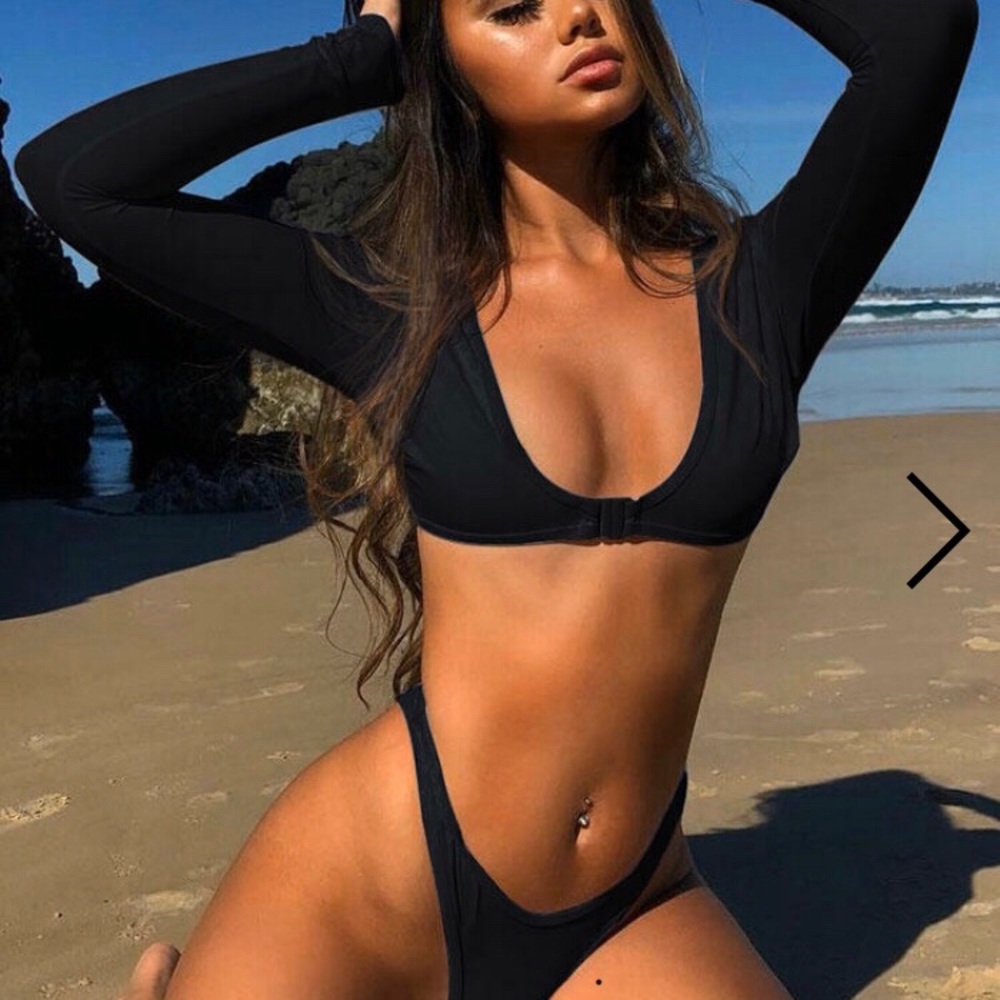 Solid Sexy Tankini Set